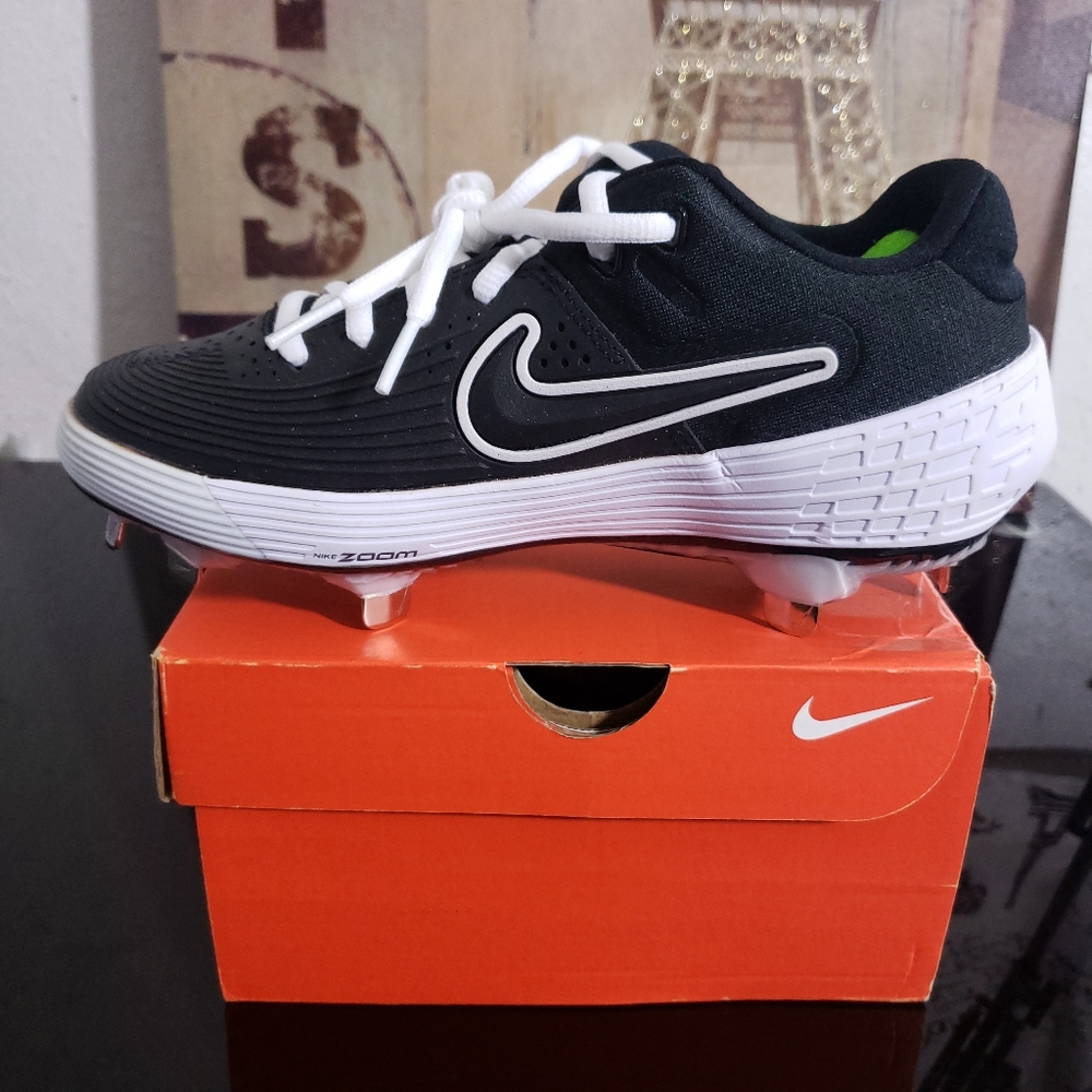 💯NEW Nike Zoom Hyperdiamond 3  Women's • Black/White/Black💯Original💯